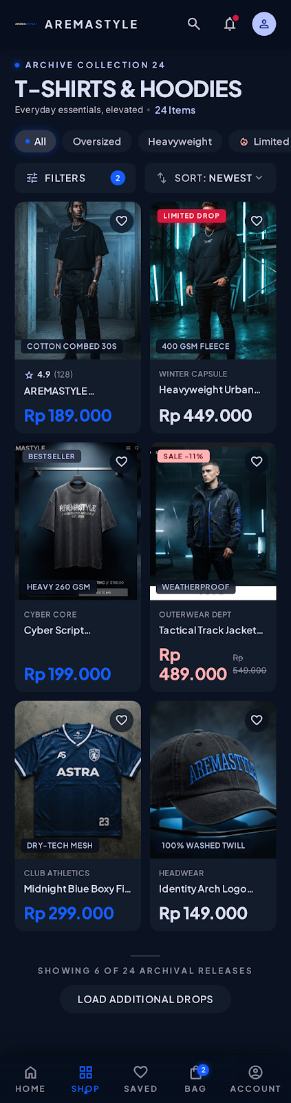 AREMASTYLE Tactile Track Jacket